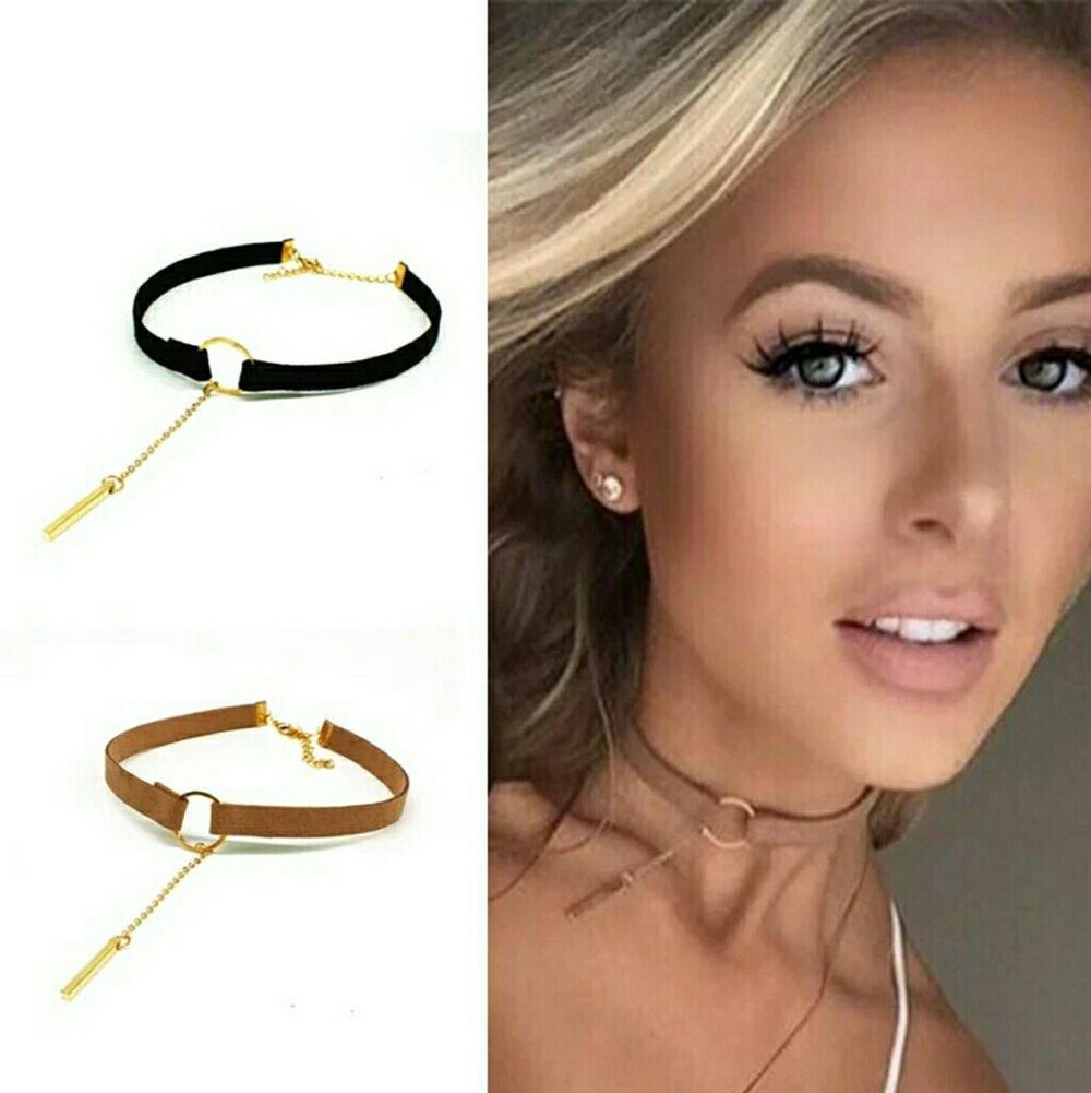 Sexy Leather Velvet Choker Necklaces
